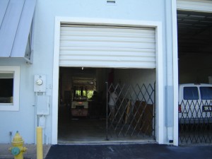 3 Street level  12 foot doors, complete drive through capability in warehouse